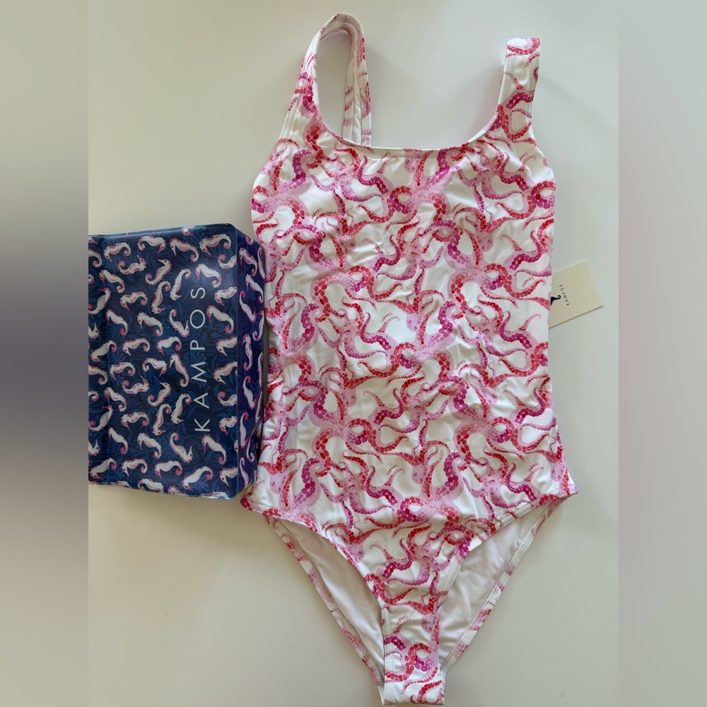 Kampos Olympic Octopus Pink Swimsuit - Picture 3 of 8